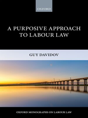 cover image of A Purposive Approach to Labour Law